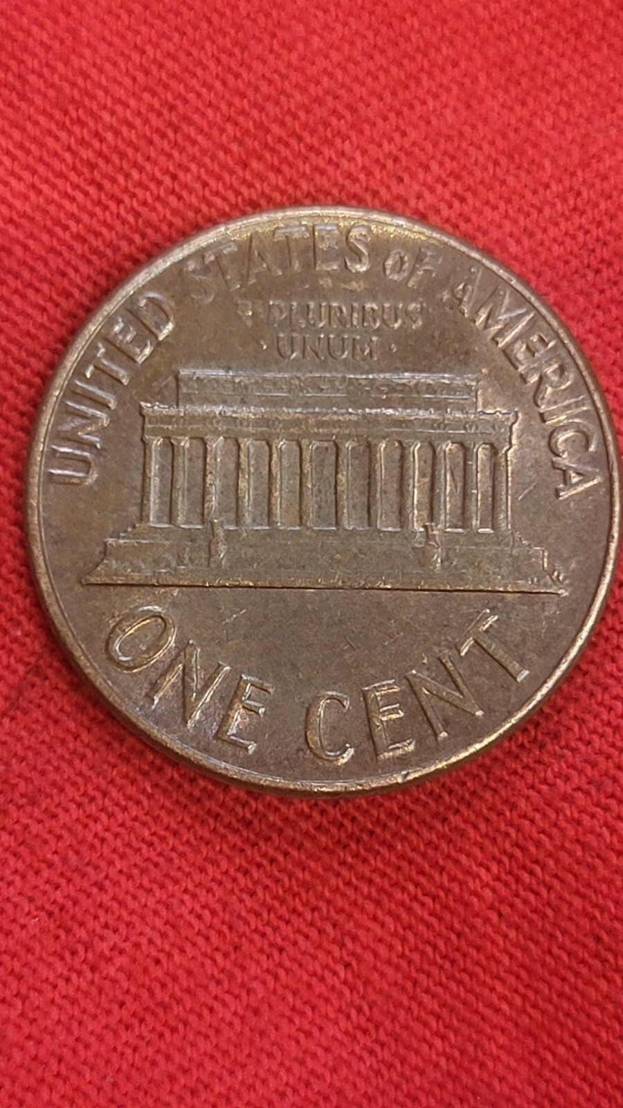Rare ~ 1967 Lincoln Penny No Mint Mark Error "L"  and "WE TRUST" On Rim