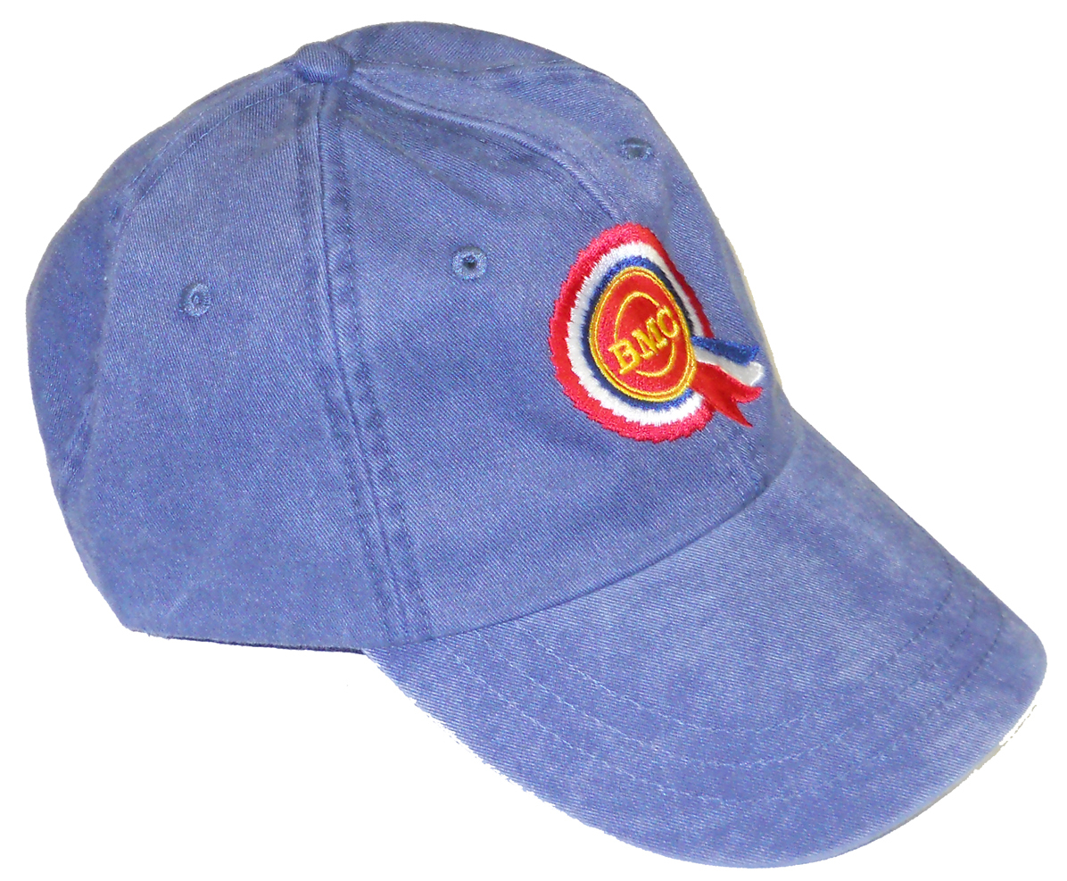 BMC Rosette embroidered hat - MGA MGB Morris Riley Era.