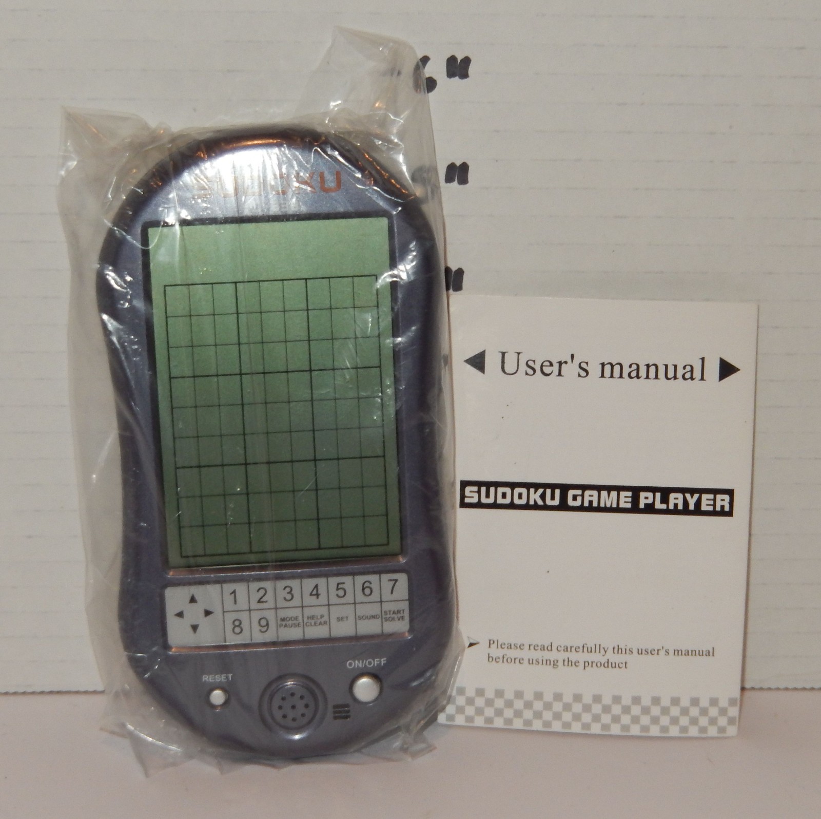 Sudoku Game Player Electronic Handheld Game Touch Screen
