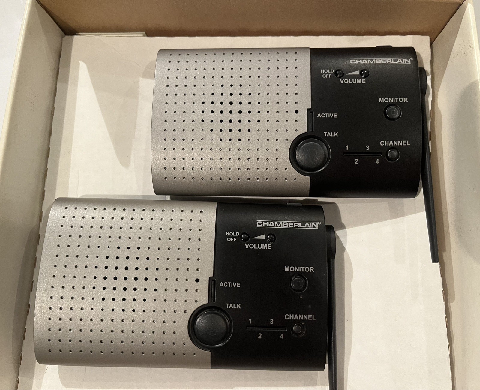 2 Chamberlain Wireless Portable Intercoms Communication Intercom Home LSIA LSIS