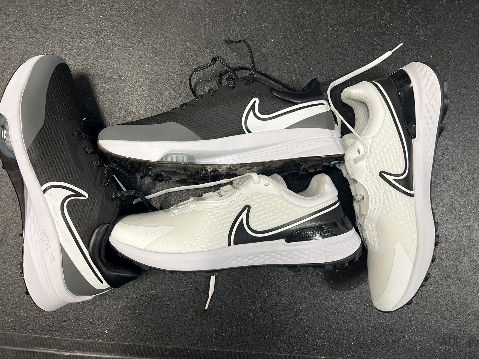 Nike React  Golf Shoes 2 Pairs Size 11 and 12