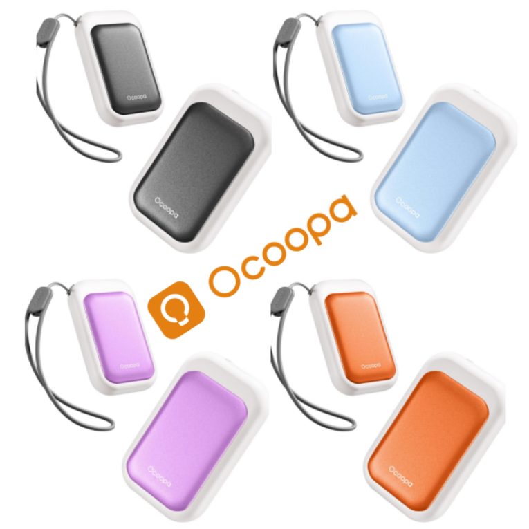 OCOOPA Magnetic 2in1 Rechargeable Hand Warmers 5000mAh Power Bank Hiking Glove