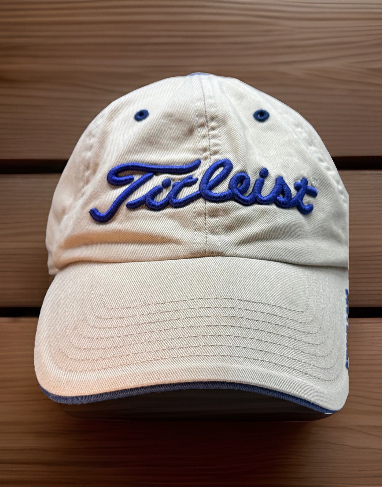 Titleist Golf Baseball Hat Strapback Adjustable Since 1932 On Brim Embroidered
