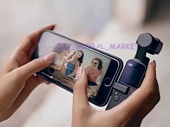 DJI Osmo Pocket-Handheld 3-Axis Gimbal Stabilizer with integrated Camera 96%NEW