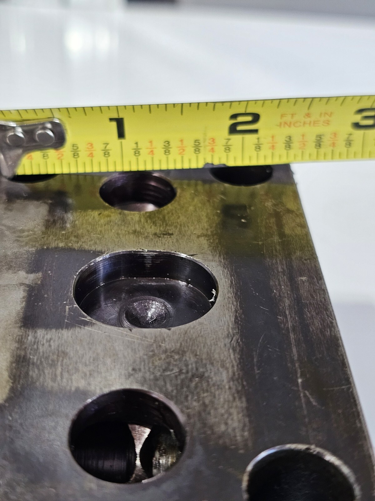 1-1/2" ID TURRET TOOL BLOCK OKUMA LB 80MM x 45MM SIMILIAR TO TRUDEX A118-8435