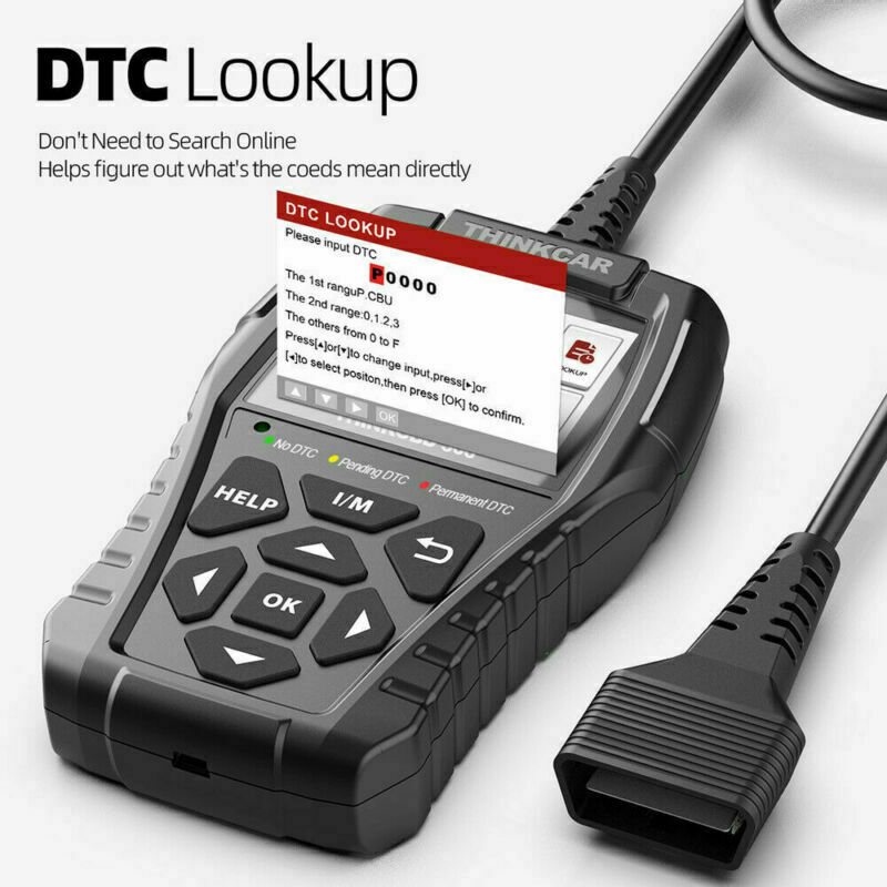 THINKOBD500 OBD2 Scanner Code Reader Check Engine Fault Car Diagnostic Tool US