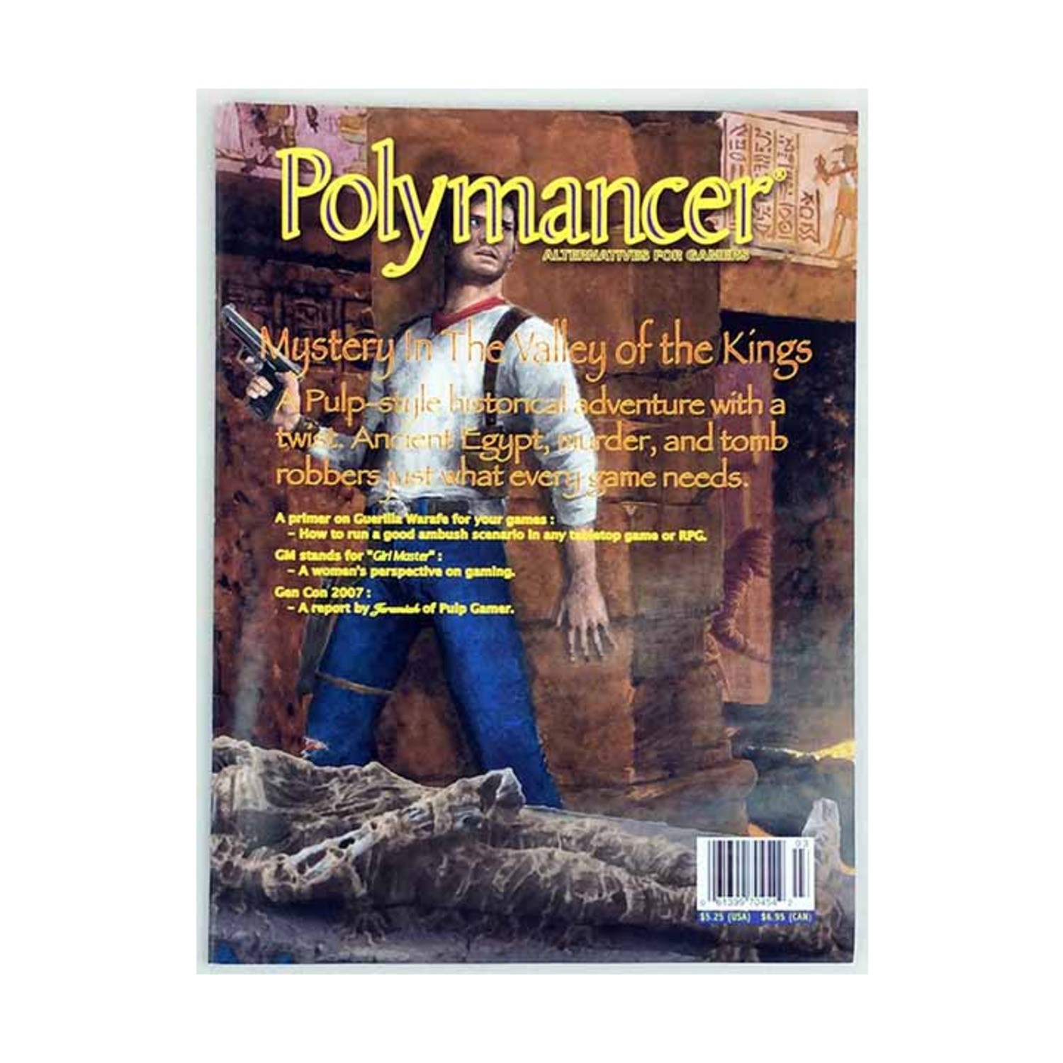 Polymancer Polymancer  Vol. 2, #3 "Mystery in the Valley of the Kings -  Mag VG