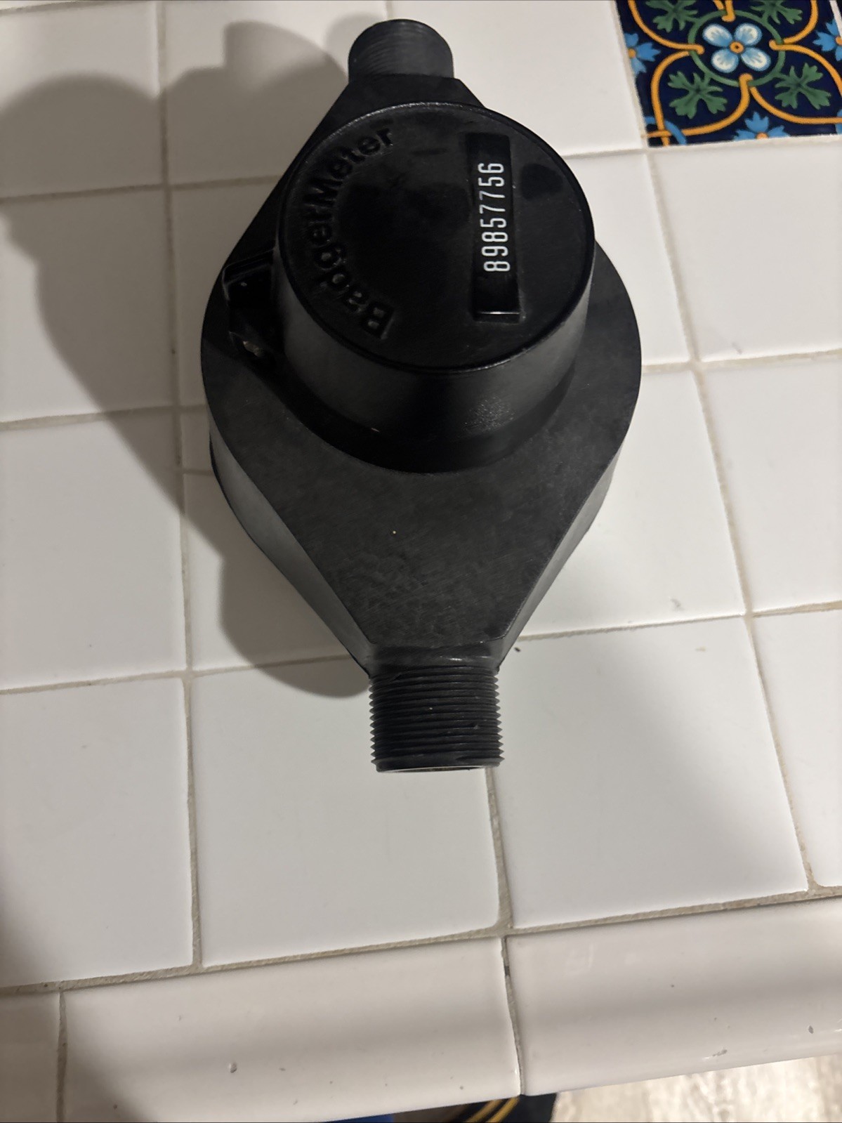 BADGER METER, WATER METER, NSF-61, RECORDALL MODEL 40,