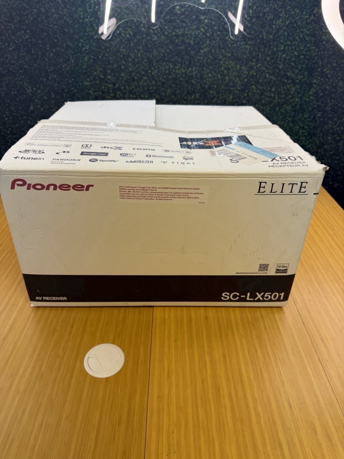 Pioneer Elite SC-LX501 Home Theater Surround Sound AV Receiver Untested Parts