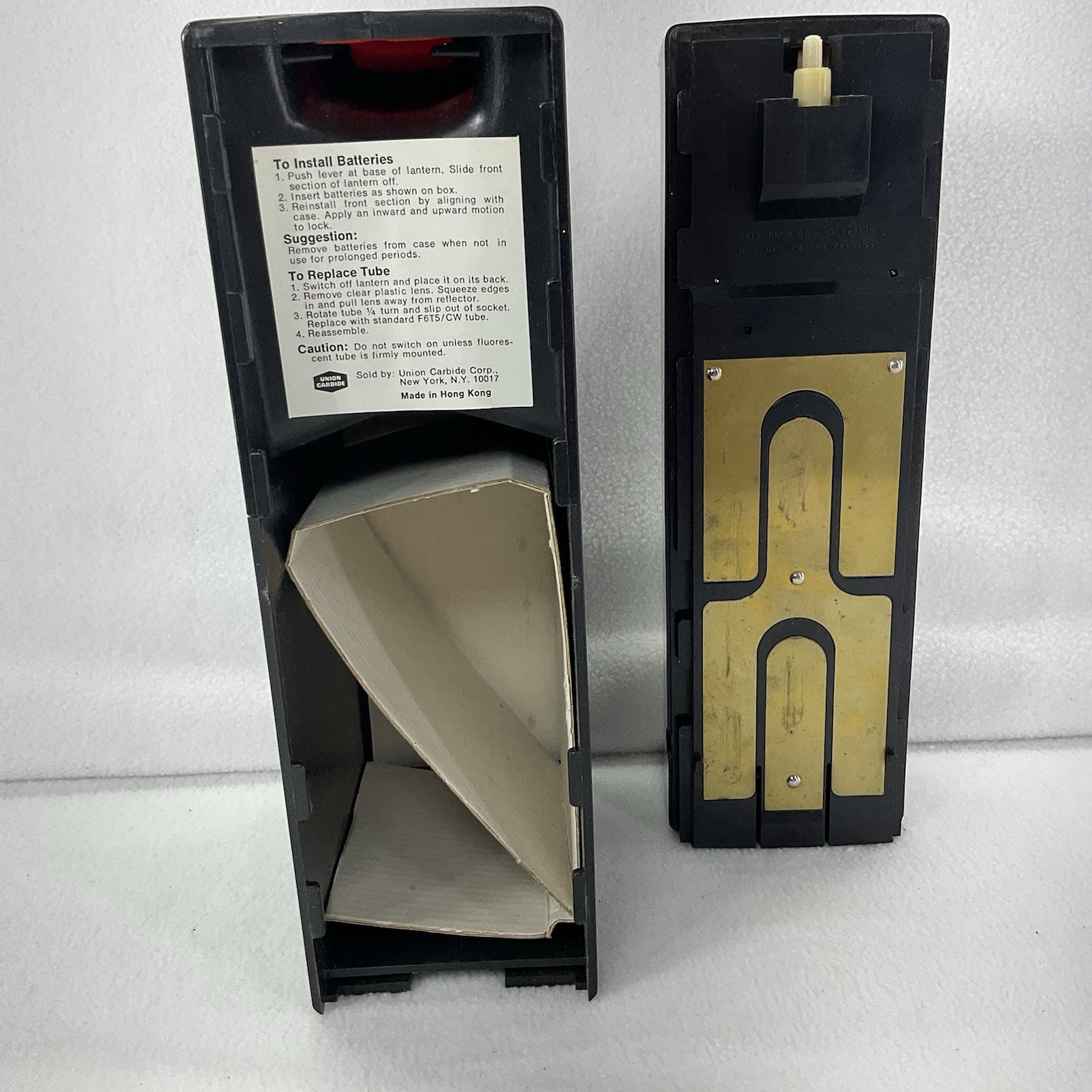 Everready Commander Fluorescent Lantern 5209 Vintage Camping Not Tested