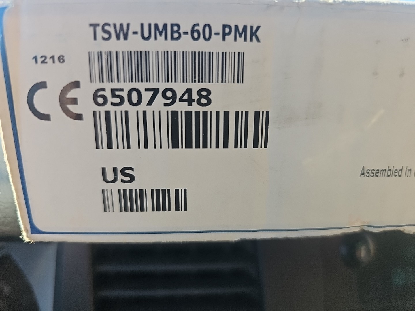 CRESTRON TSW-UMB-60-PMK Preconstruction Mounting Kit for TSW-UMB-60 - FREE SHIP