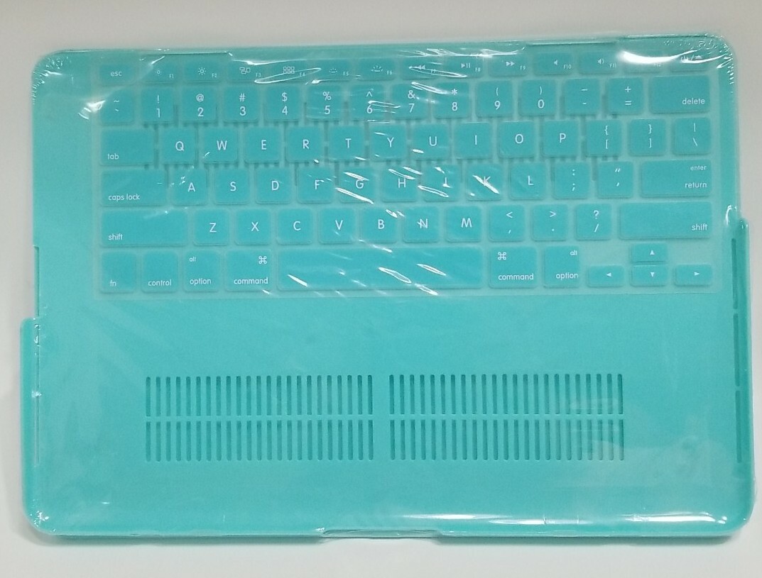2 in 1 Retina 13" Serenity Blue Matte Hard Case + Keyboard Skin for A1425 /A1502