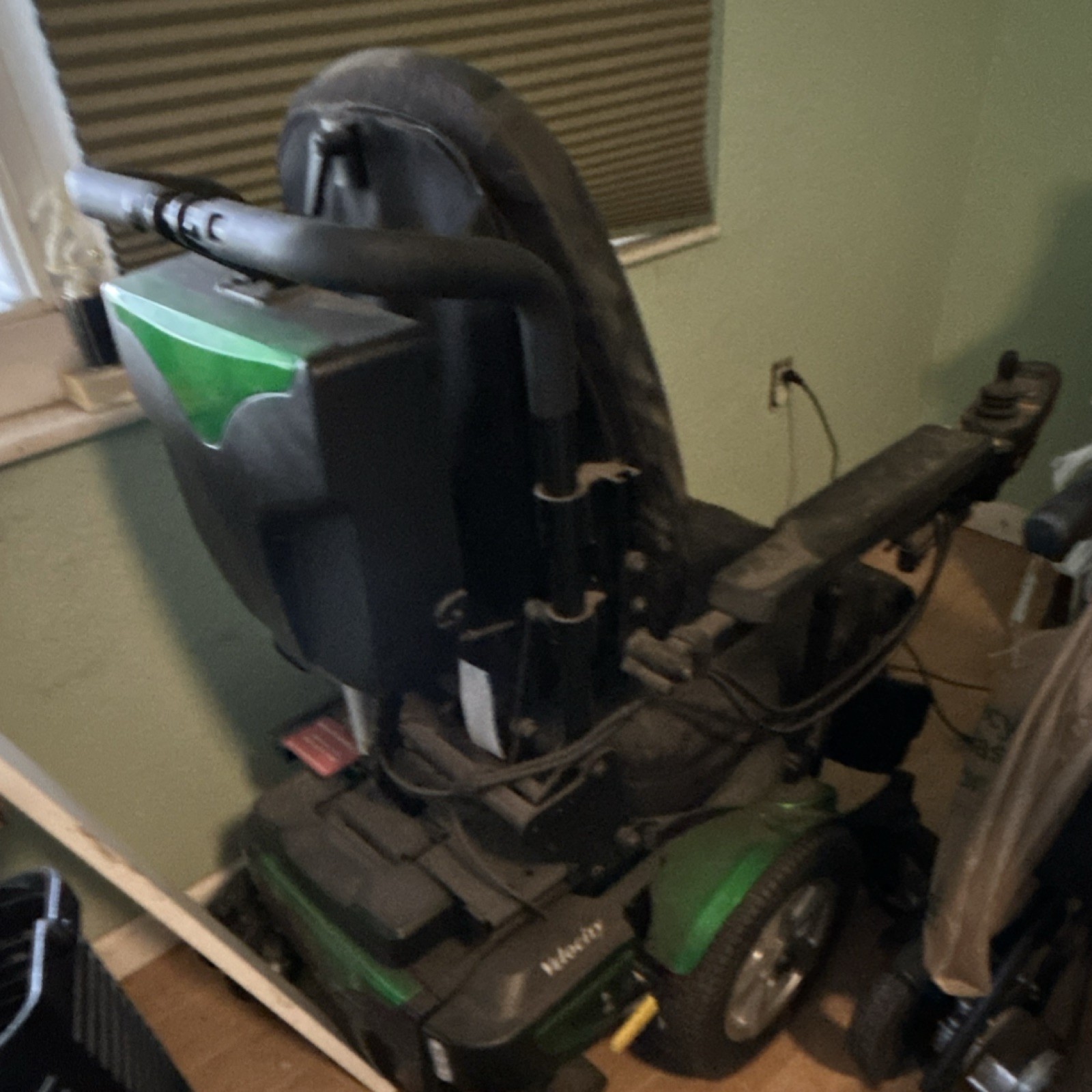Motion  Velocity Electric Wheelchair Joystick Green/Black Originally 20,000 1yr