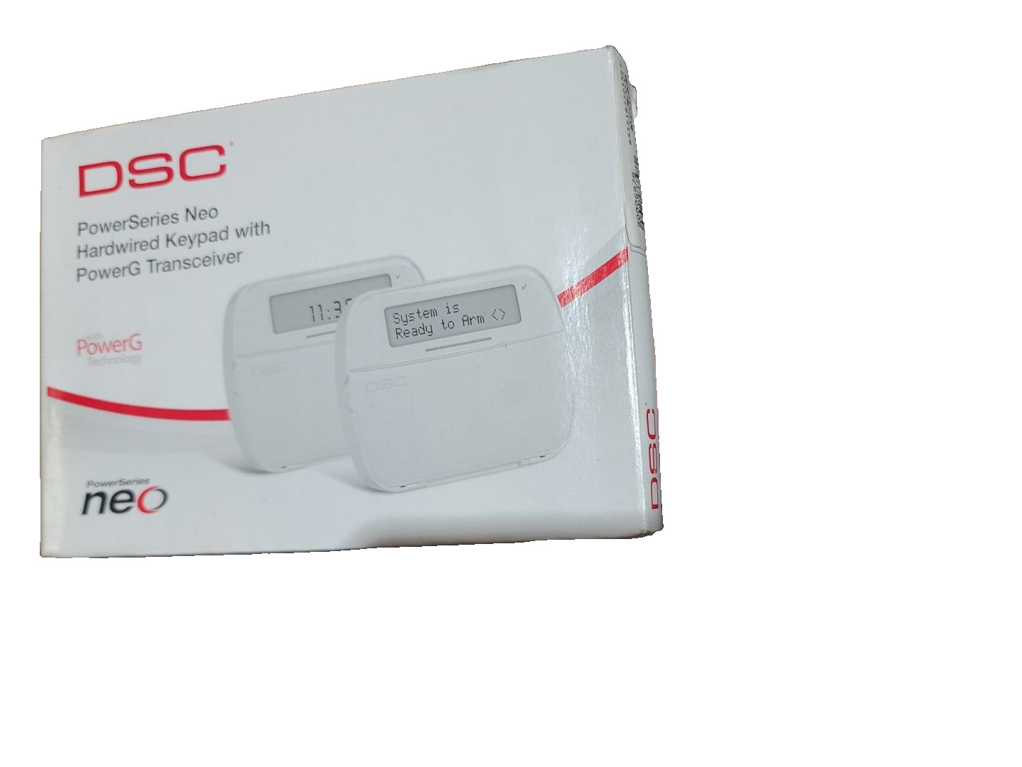 DSC HS2LCDRF9ENG POWERSERIES NEO HARDWIRED KEYPAD WITH POWERG TRANCEIVER