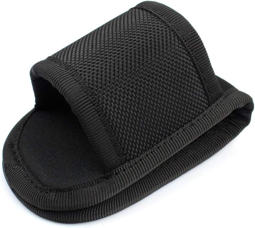 Flashlight Holster for Duty Belt, Open Top D Cell Compact Light Holder Case, Nyl