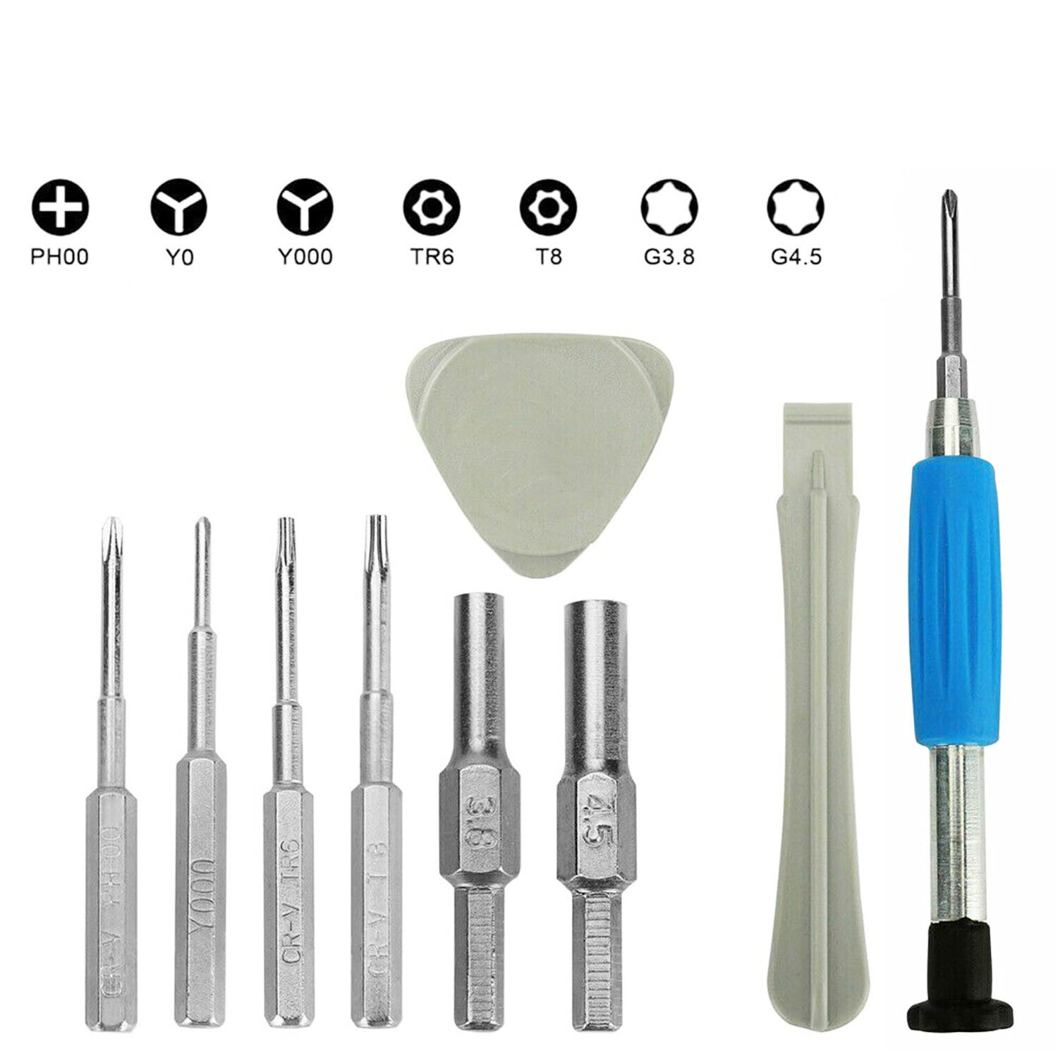For Nintendo Switch SNES N64 NES Wii Triwing Screwdriver Repair Tool Kit 10 in 1