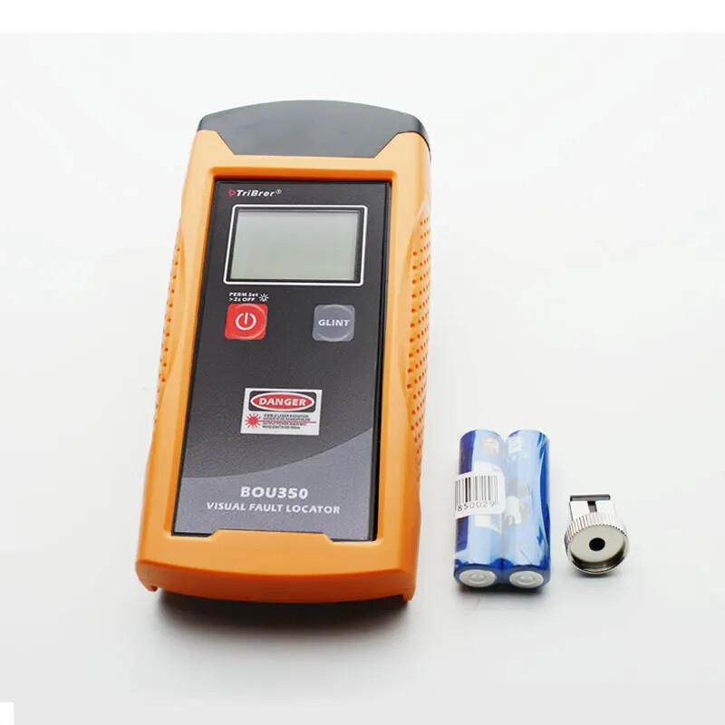 350C Handheld FTTH Fiber Optic Tool Kit | Optical Power Meter & Visual Fault Loc