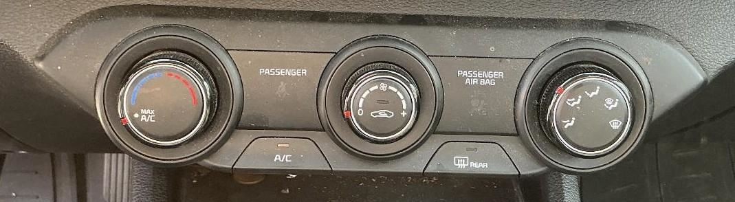 Temperature Control Sedan Manual Temperature Control Fits 22-24 FORTE 866460