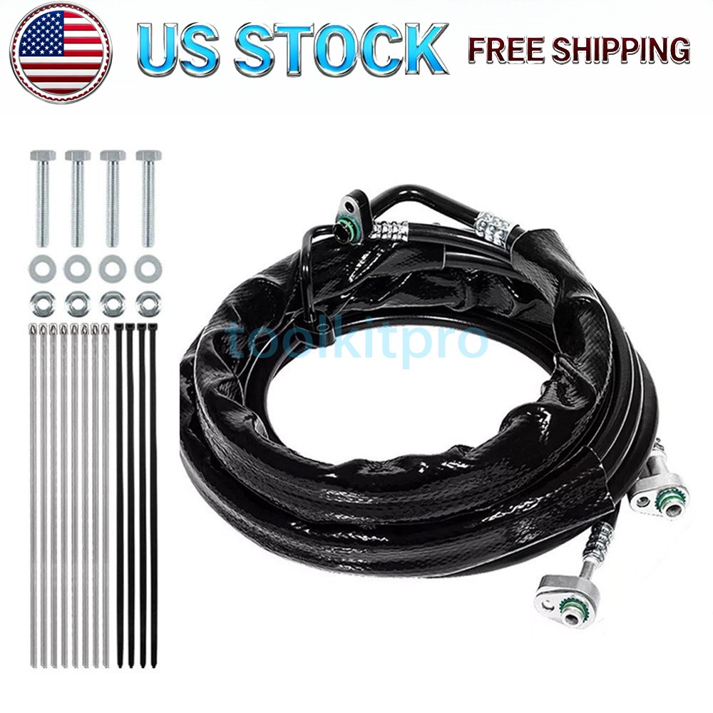 New For Ford Explorer 2011-2016, Flex 2013-2019 FE37190 Rear AC Line Set Black