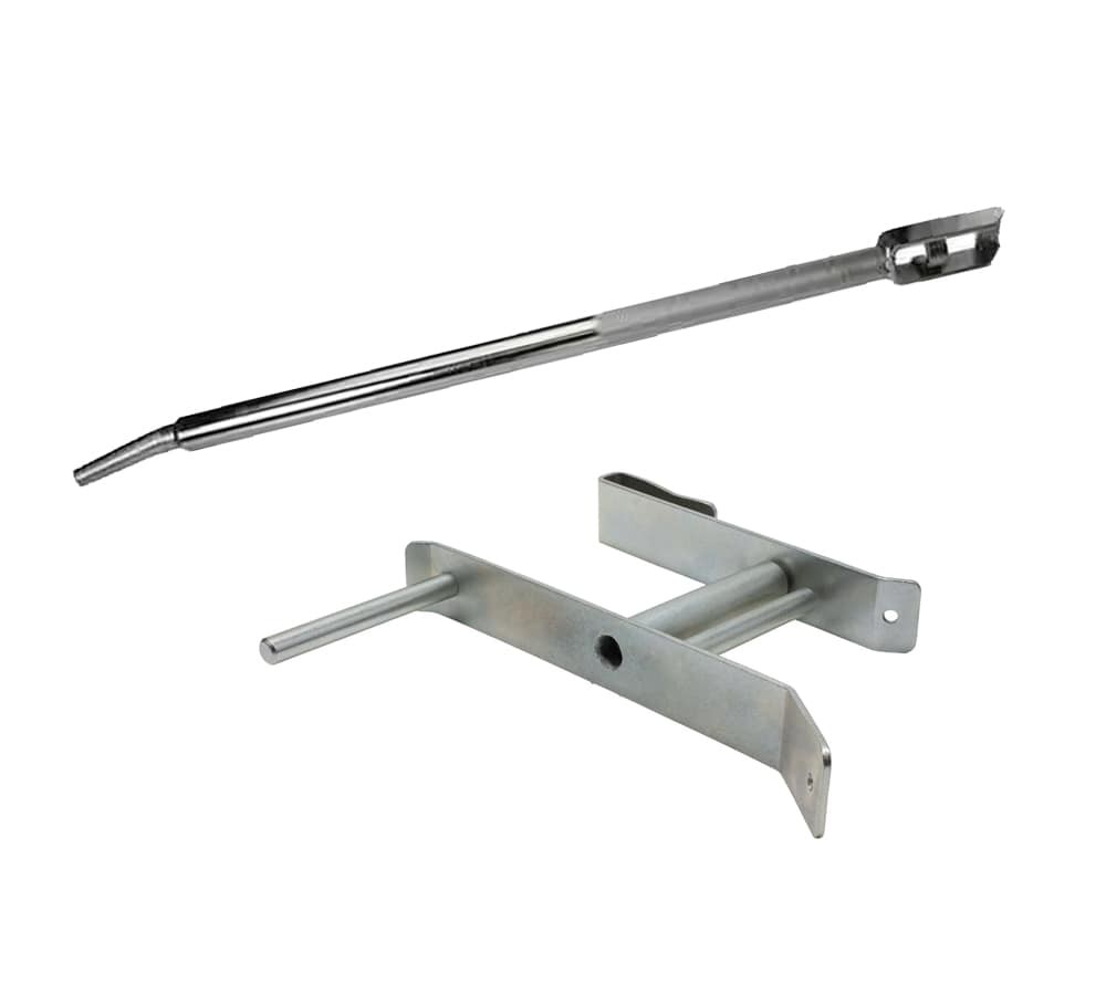Steel Winch Strap Winder for 2",3" & 4" Straps for Flatbed Trailer - Zinc Plated