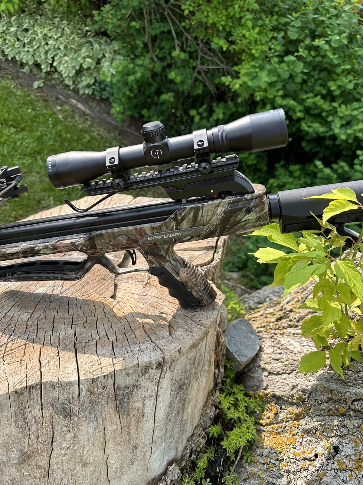 Center Point Mercenary 370 370 Crossbow with 4x32 scope