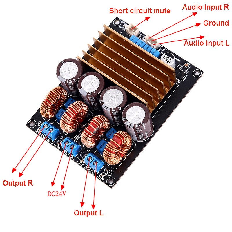 New TPA3221 Digital Class D Power Amplifier Board 100W * 2