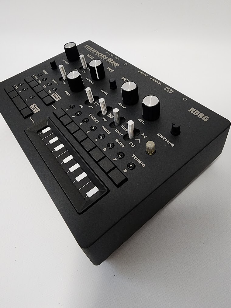 KORG monotribe Analog Synthesizer Compact Sequencer In Working Black