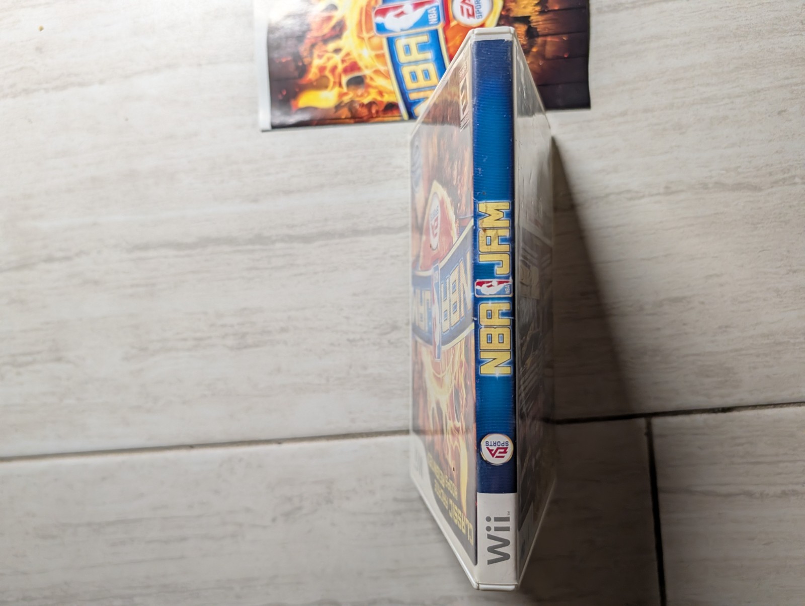 NO GAME NBA Jam Nintendo Wii Case Manual