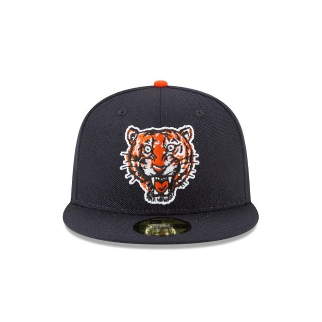 New Era 59Fifty Cooperstown 1957 Detroit Tigers Grey Under Visor - NWT - 7 1/8