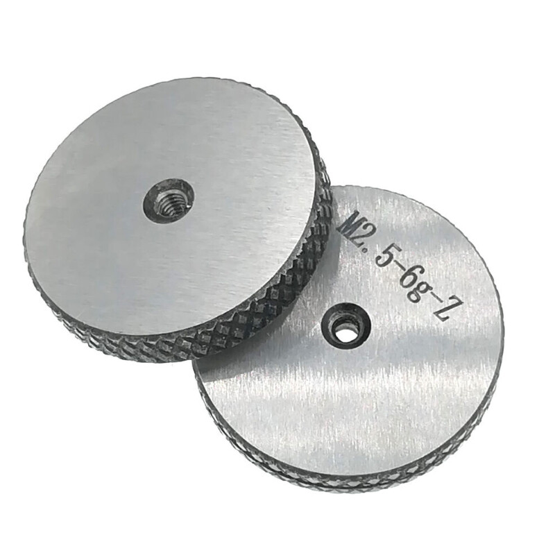 ISO Metric Thread Ring Gage M2.5- 6g Threaded Ring Gauges GO And NOGO 1Set
