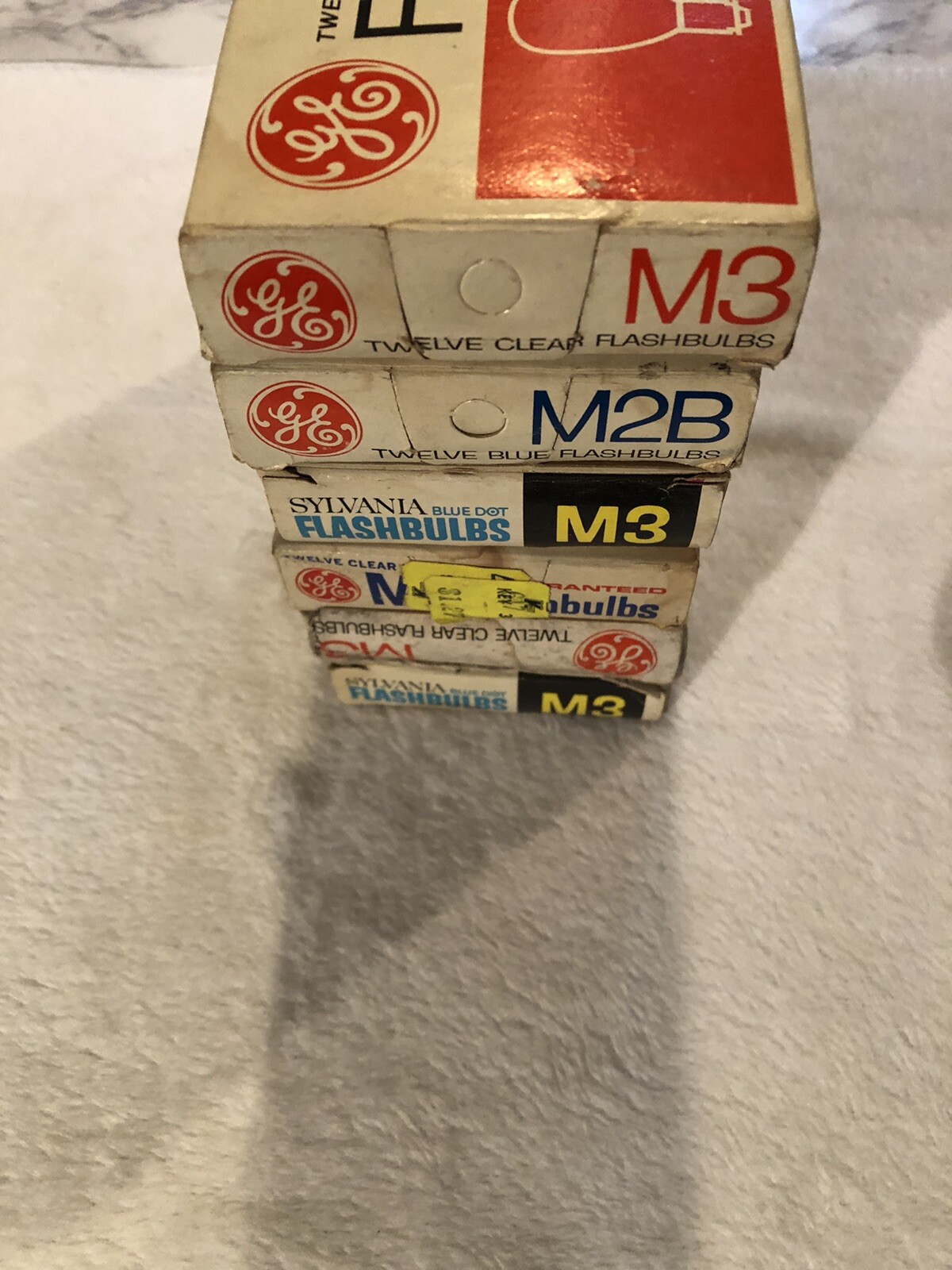 Vintage NOS M3 Flashbulbs Mixed LOT