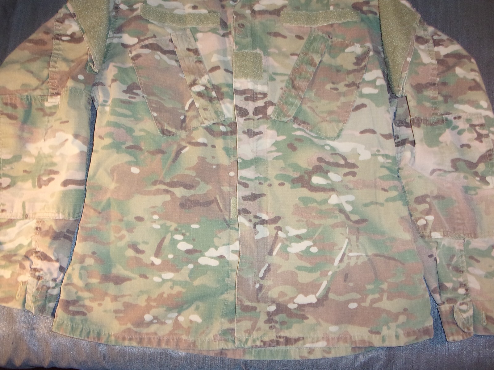 USAF ARMY MULTICAM OCP FIRE RESISTANT JACKET CURRENT ISSUE SIZEMEDIUM SHORT
