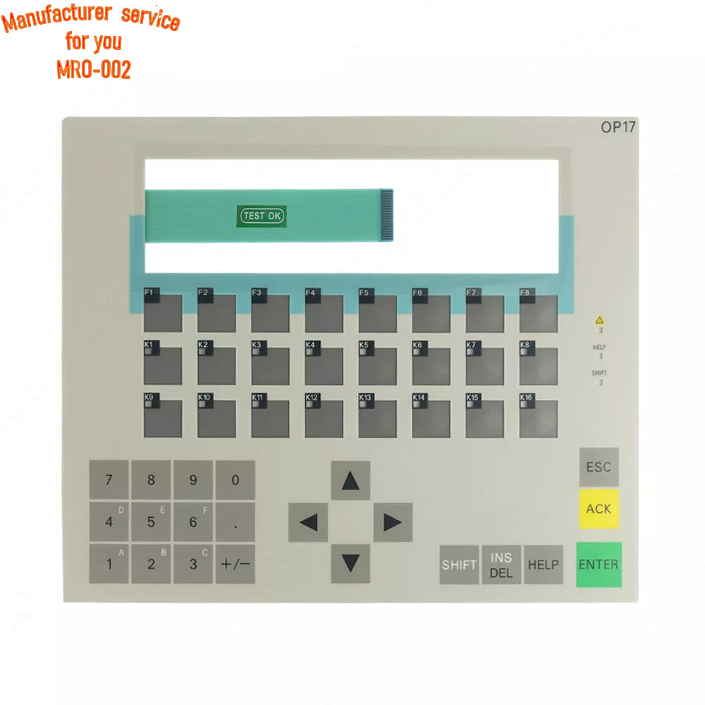 6AV3617-5CA00-0AD0 Membrane Keypad Switch Keyboard for 6AV3 617-5CA00-0AD0 OP17