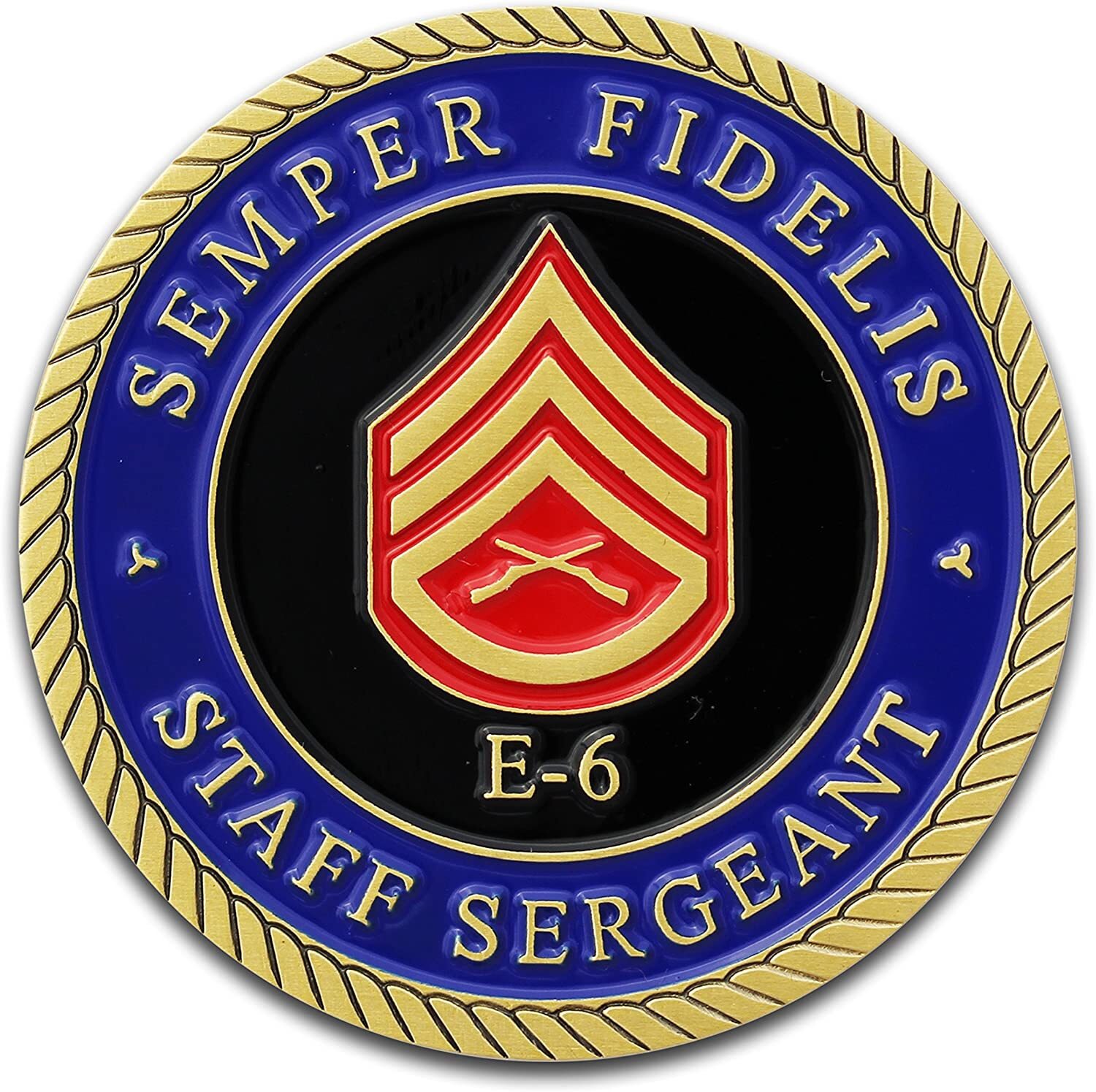 United States Marine Corps Staff Sergeant E6 Coin