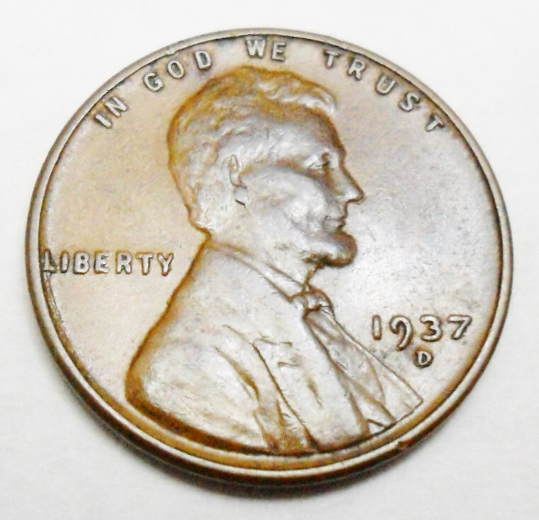 1937 D Lincoln Wheat Cent / Penny *AU - ABOUT UNCIRCULATED*   *FREE SHIPPING*