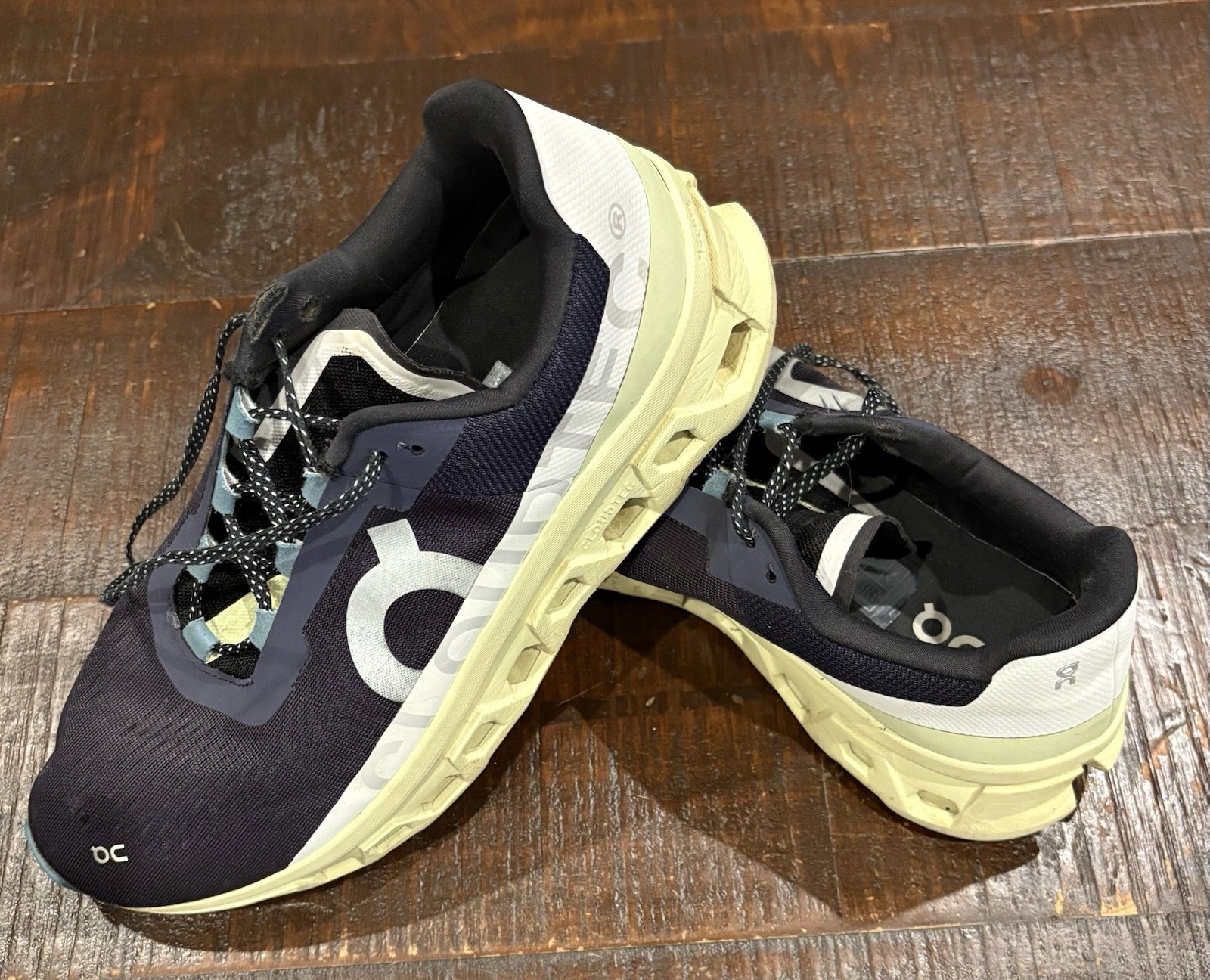 On Cloudmonster Men's Iron Hay Running Shoes Size 12