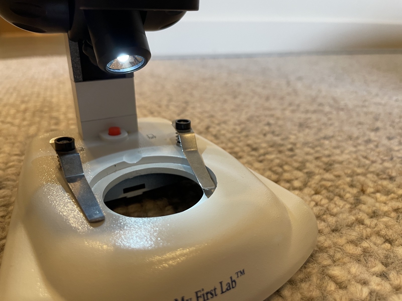 Kids My First Lab i-explore SMD-04 Microscope 20x Zoom + AmScope 50 SpeciSlides