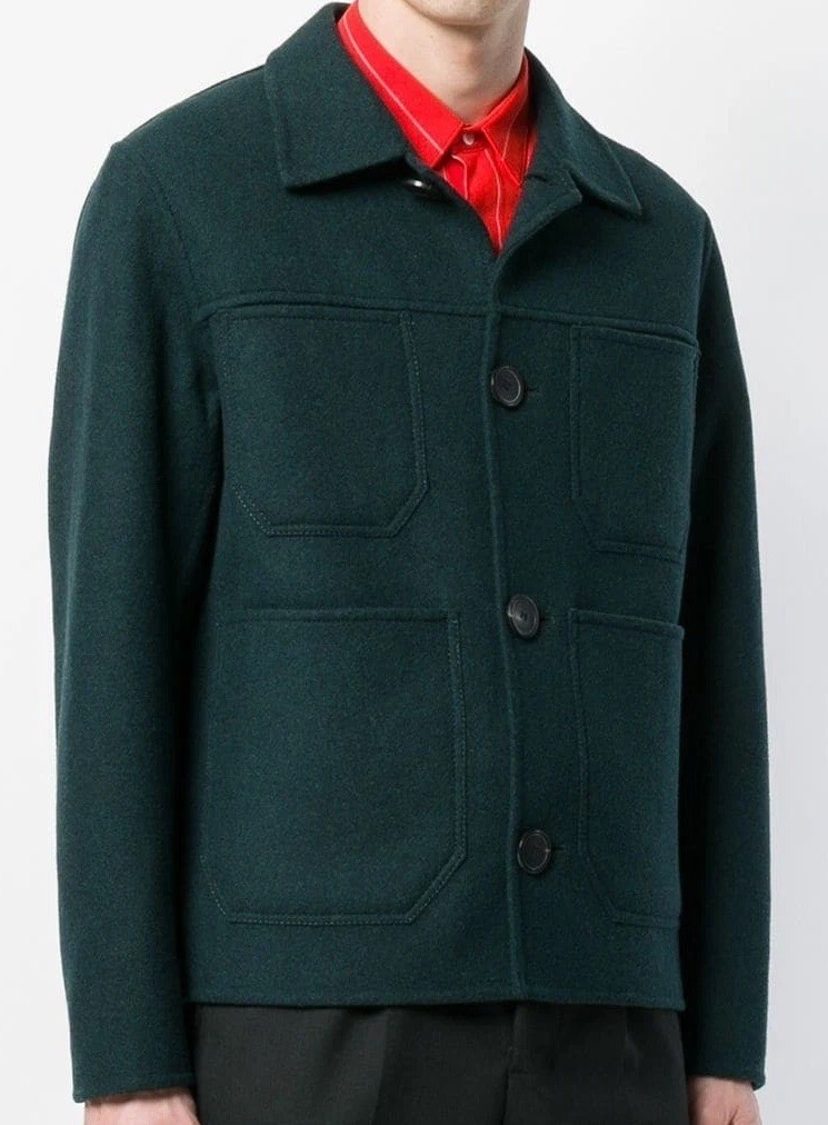 Ami Alexandre Mattiussi Wool Jacket | $1020 MSRP | Sz. 50 / Large