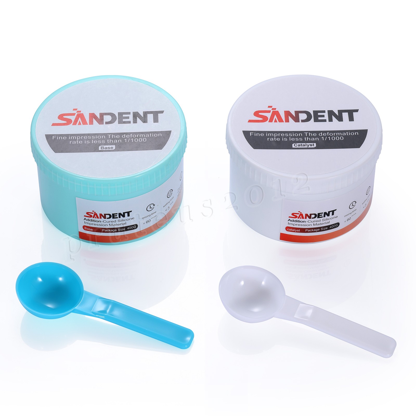 Dental Putty Regular Set PVS VPS Impression Material Silicon Base + Catalystst