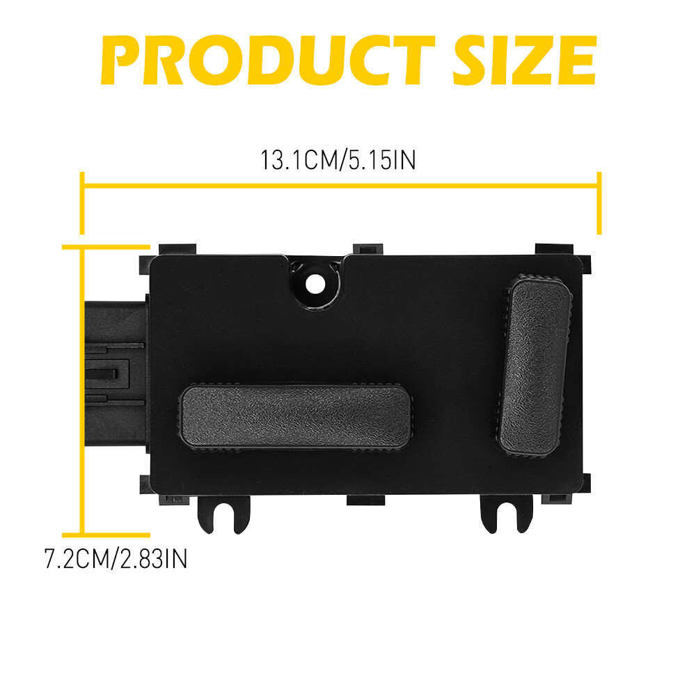 Driver Side Power Seat Switch For 1999-2006 GMC Sierra 1500 2500 3500 Waterproof