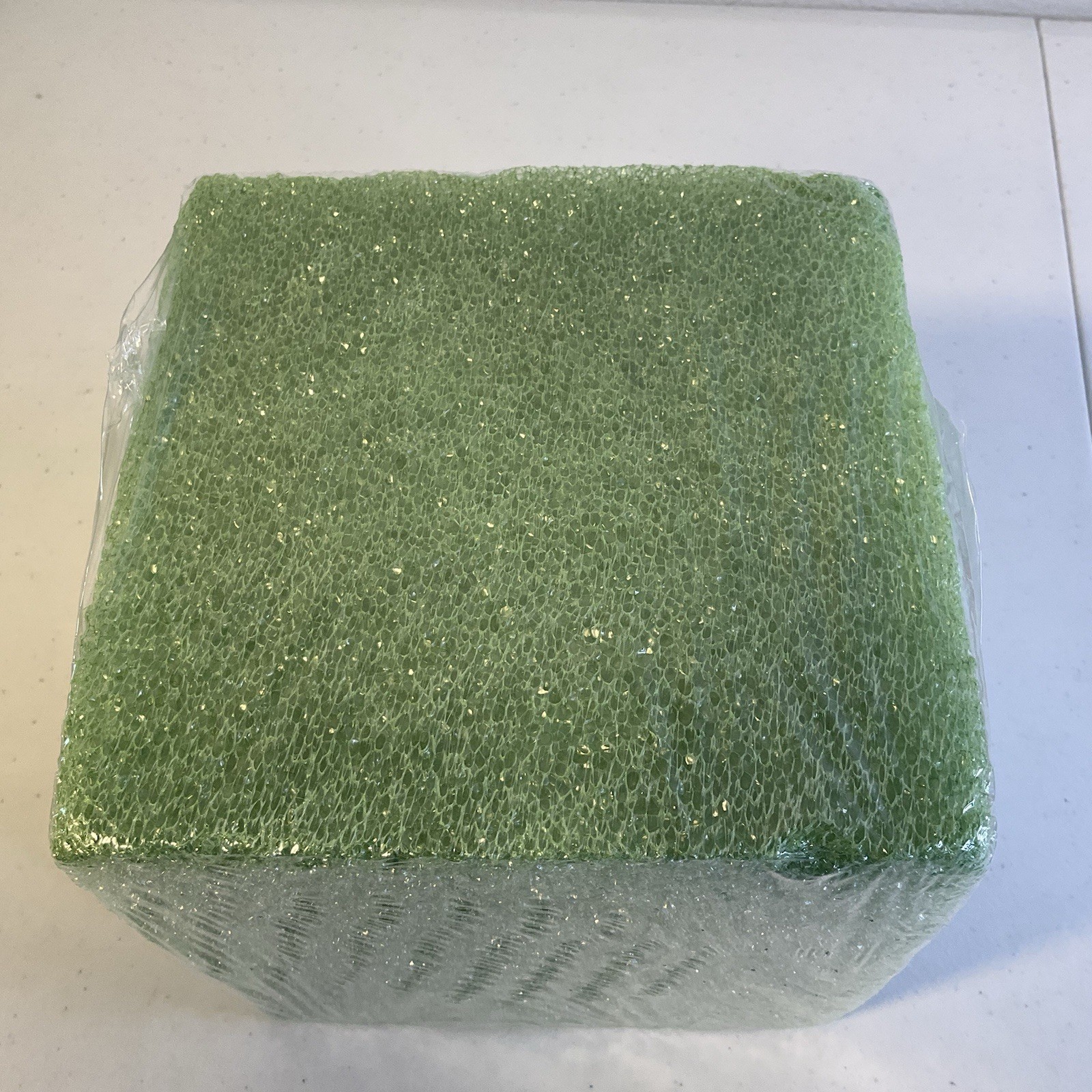 FLORAFOM #6 Green Craft Foam Square. 6” Cube. NEW.