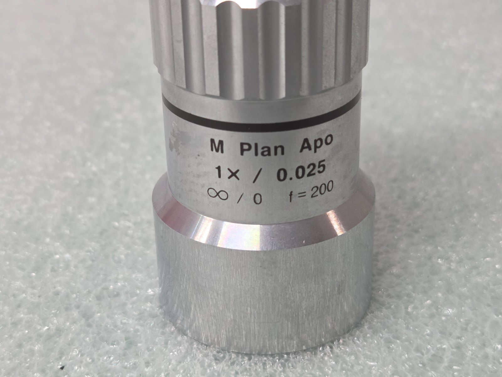 Mitutoyo M Plan Apo 1 X 0.025∞ / 0 f=200 Microscope Objective Lens