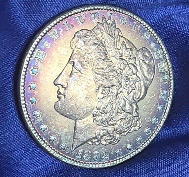 1898-P "Dark Toned, High Grade" Morgan Silver Dollar $ 🔥 PERSONAL COLLECTION 🔥