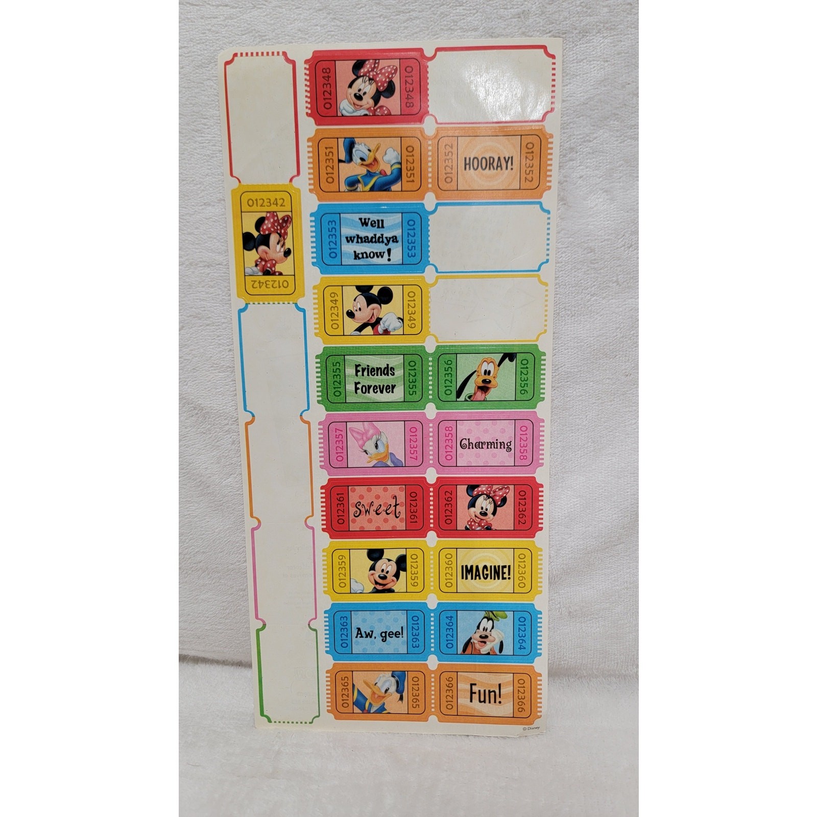 Disney Mickey Mouse Card Scrapbook Kit Bundle Supplies