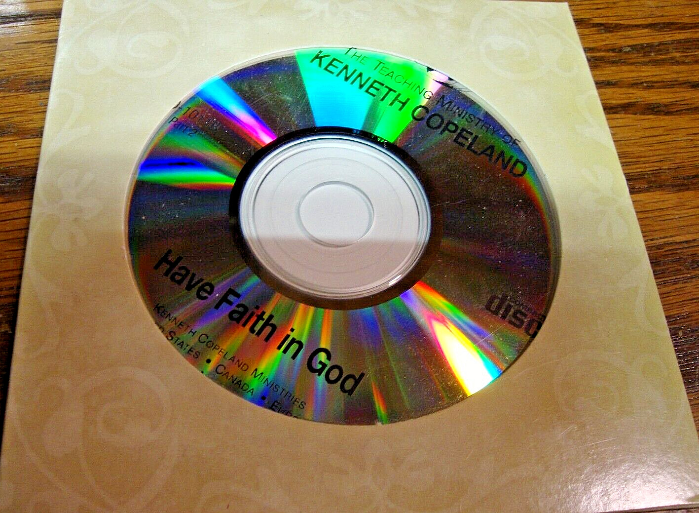 The Teaching Ministry-Kenneth Copeland CD~Have Faith In God~Gloria Copeland   S5