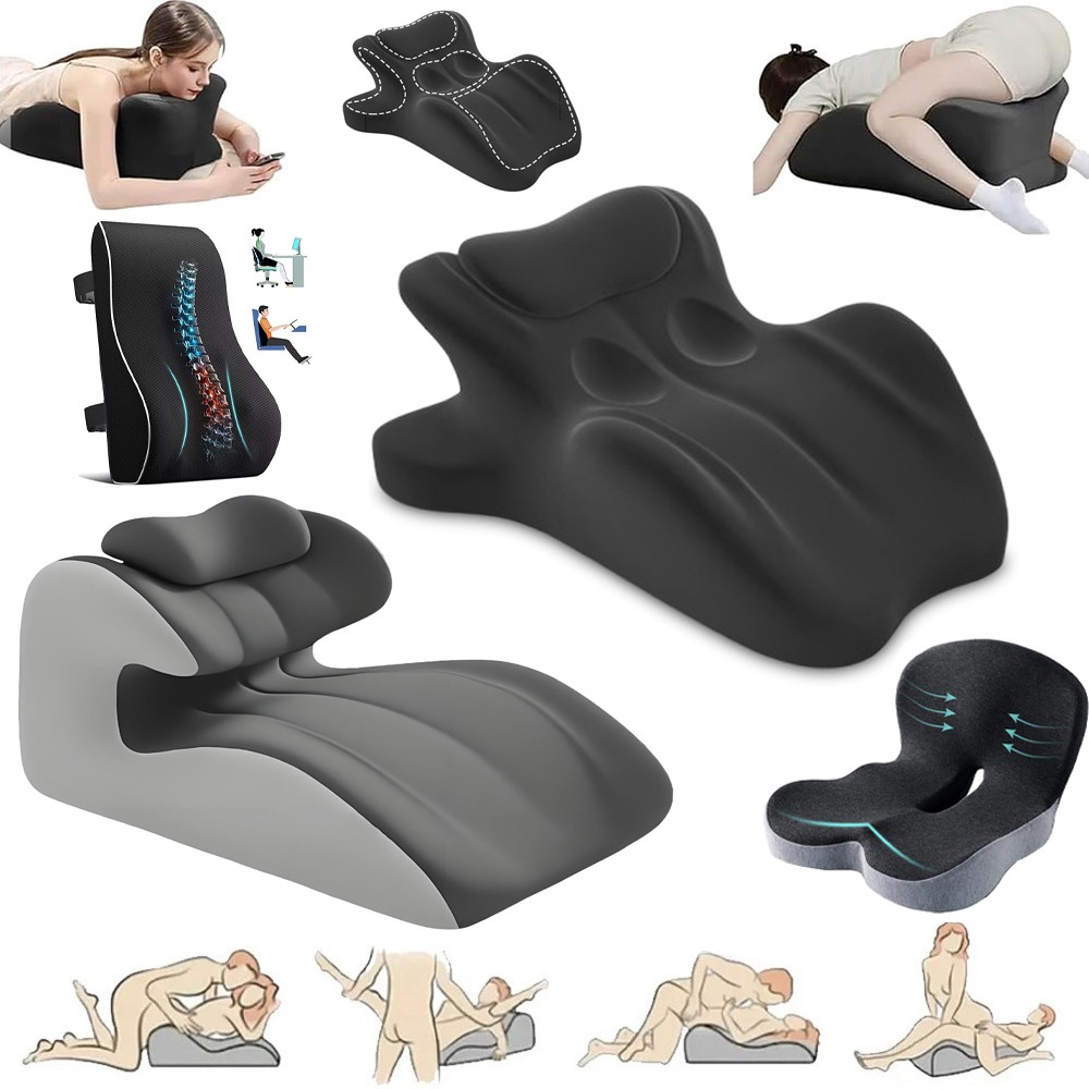 Sweet Spot Couple Pillow Couple Pillow 27°Angle Hip Pad Wedge Pillow Memory Foam