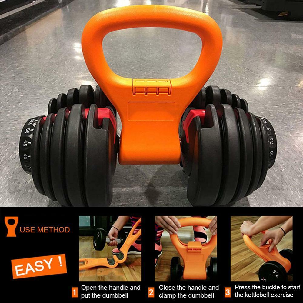 Dumbbell Turn Kettlebell Conversion Handle Clip