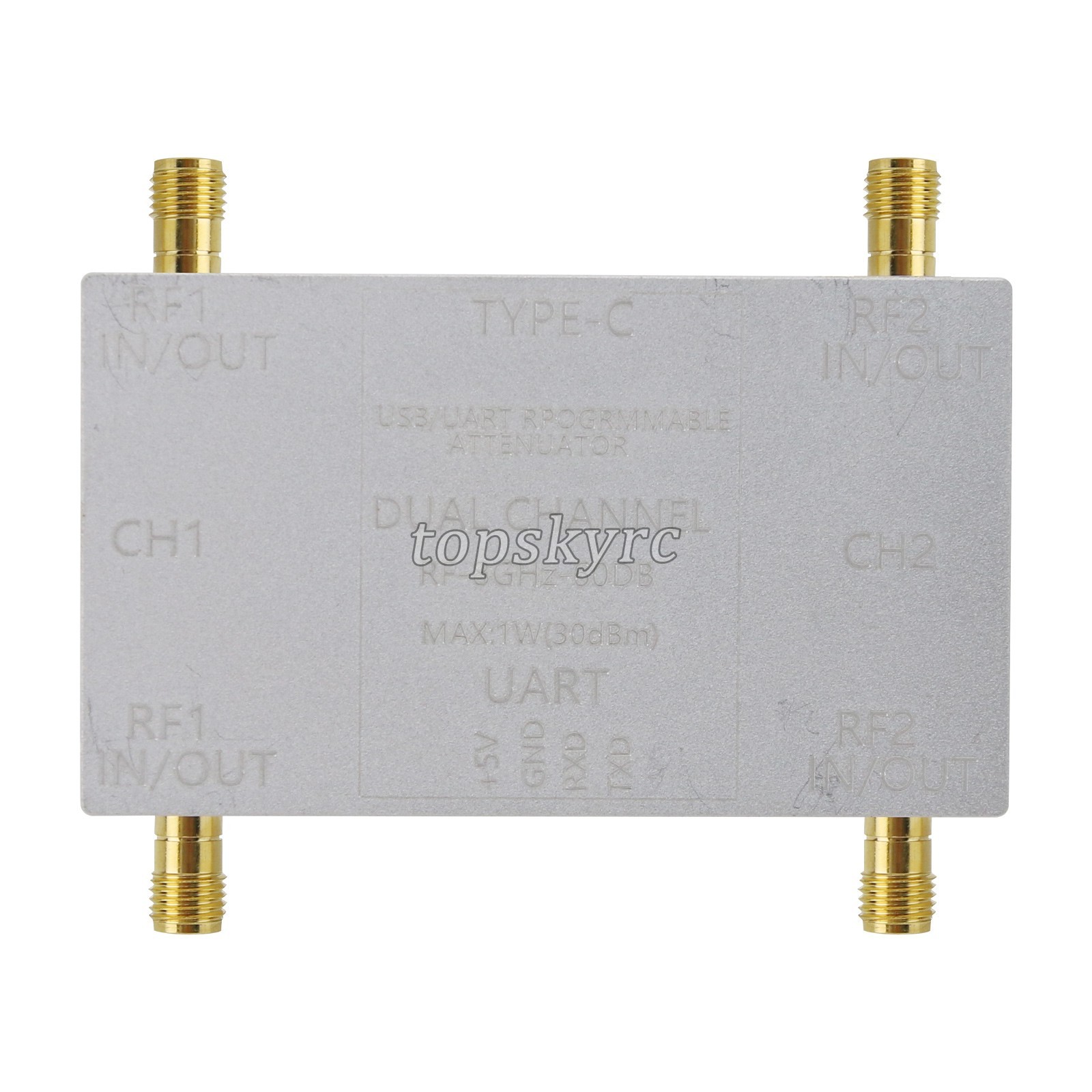 RF-8GHz-60DB Programmable Attenuator + Type-C Cable + Offline Controller