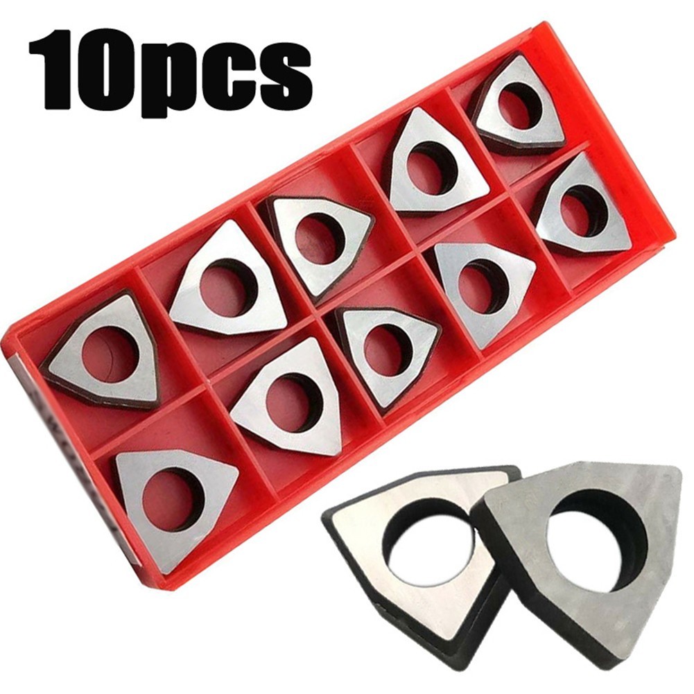 10 * MW0804 Carbide Shim Trigon For WNMG0804 Insert Turning Tool Holder Boring