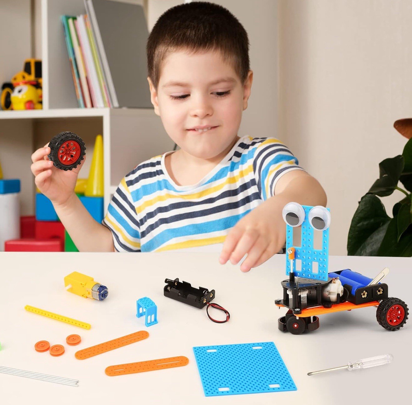 BeAndge STEM Kits for Kids Crafts 6-8 8-12 Boys Gifts Idea Robotics Science Kits